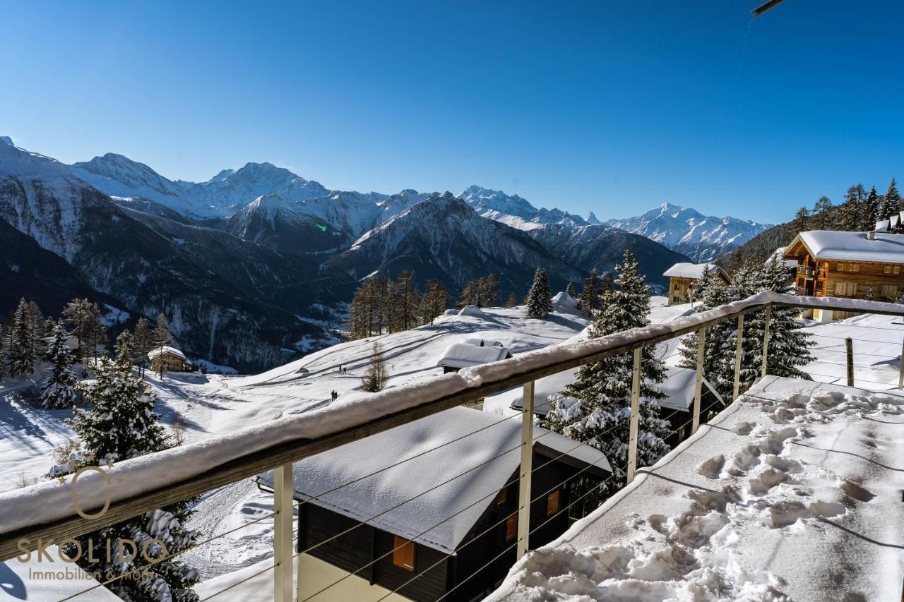 Apartamento Chalet Laerchenwinkel, Riederalp Golmenegg Exterior foto